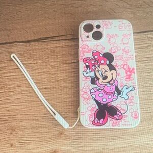 Case-Mate Minnie Mouse Pink and White Phone Case